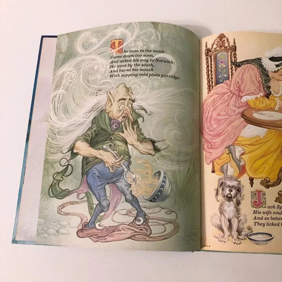 Vtg 1976 The Magic of Rhymes Lucy Kincaid and  Eric Kincaid Hardcover Brimax - Picture 13 of 16